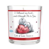 Personalised Me To You Heart Scented Jar Candle Extra Image 1 Preview